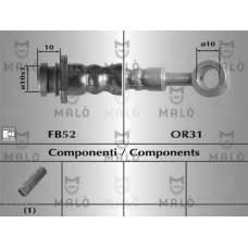 80696 Malo Тормозной шланг
