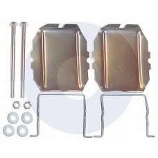 2122 CARRAB BRAKE PARTS Комплектующие, колодки дискового тормоза