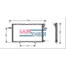 0620041 KUHLER SCHNEIDER Конденсатор, кондиционер