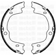 53-0188 METELLI Комплект тормозных колодок, стояночная тормозная с