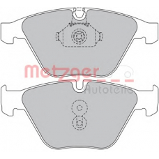 1170090 METZGER Комплект тормозных колодок, дисковый тормоз