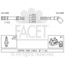 4.8910 FACET Ккомплект проводов зажигания