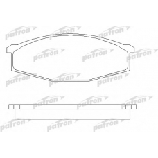 PBP643 PATRON Комплект тормозных колодок, дисковый тормоз