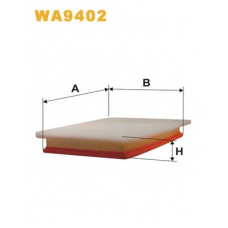 WA9402 WIX Воздушный фильтр