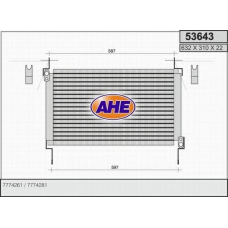 53643 AHE Конденсатор, кондиционер