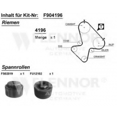 F904172V FLENNOR Комплект ремня грм