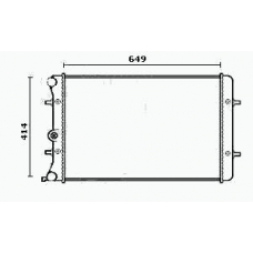 RM0470 EQUAL QUALITY Радиатор, охлаждение двигателя