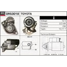 DRS3018 DELCO REMY Стартер