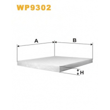 WP9302 WIX Фильтр, воздух во внутренном пространстве