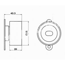 ITB-6424 IPS Parts Устройство для натяжения ремня, ремень грм