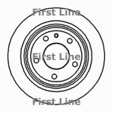 FBD146 FIRST LINE Тормозной диск