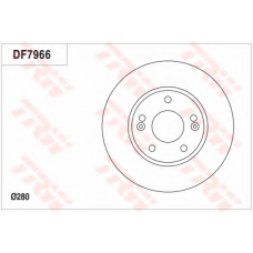 DF7966 TRW Тормозной диск