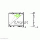 31-1677 KAGER Радиатор, охлаждение двигателя