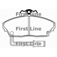FBP3047 FIRST LINE Комплект тормозных колодок, дисковый тормоз