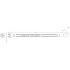 4578 REMKAFLEX Тормозной шланг