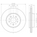 MDC1615 MINTEX Тормозной диск