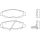 2149101 TEXTAR Комплект тормозных колодок, дисковый тормоз