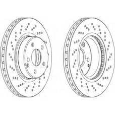 DDF1427-1 FERODO Тормозной диск