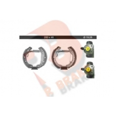 79RBKT0042 R BRAKE Комплект тормозных колодок