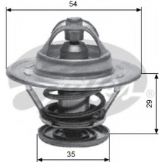 TH11292G1 GATES Термостат, охлаждающая жидкость