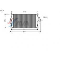 CN4126 AVA Интеркулер