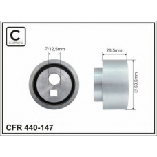 440-147 CAFFARO Паразитный / Ведущий ролик, зубчатый ремень