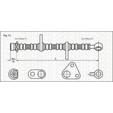 8150 40122 TRISCAN Тормозной шланг