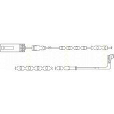 8115 11055 TRISCAN Сигнализатор, износ тормозных колодок