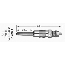 4916 NGK Свеча накаливания