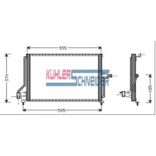 0626801 KUHLER SCHNEIDER Конденсатор, кондиционер