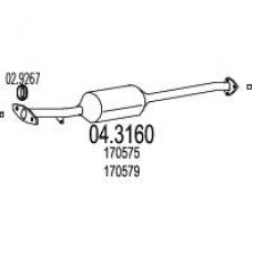 04.3160 MTS Катализатор