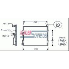 0120601 KUHLER SCHNEIDER Конденсатор, кондиционер