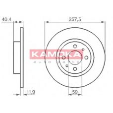 103282 KAMOKA Тормозной диск