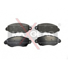 19-0672 MAXGEAR Комплект тормозных колодок, дисковый тормоз