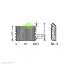 94-5751 KAGER Испаритель, кондиционер