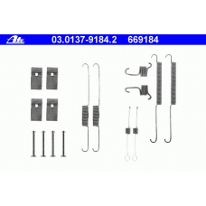 03.0137-9184.2 ATE Комплектующие, тормозная колодка