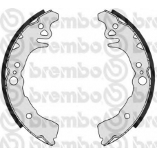 S 16 514 BREMBO Комплект тормозных колодок