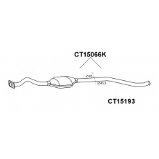 CT15193 VENEPORTE Ремонтная трубка, катализатор