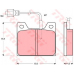 GDB627 TRW Комплект тормозных колодок, дисковый тормоз