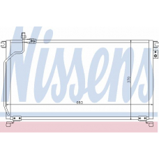 94501 NISSENS Конденсатор, кондиционер