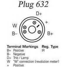 DRB6550 DELCO REMY Генератор