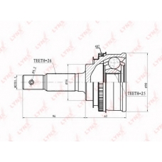 CO-7525A LYNX Шрус