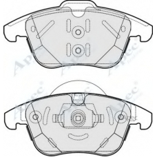 PAD1878 APEC Комплект тормозных колодок, дисковый тормоз