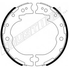 115.332 TRUSTING Комплект тормозных колодок, стояночная тормозная с