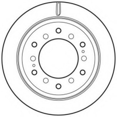 562827JC JURID Тормозной диск