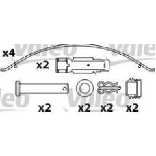 548677 VALEO Комплект тормозных колодок, дисковый тормоз