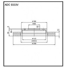 ADC 0333V Allied Nippon Гидравлические цилиндры