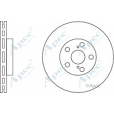 DSK2249 APEC Тормозной диск
