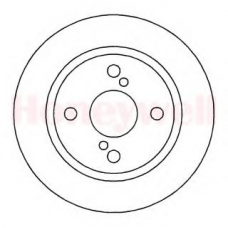 561602B BENDIX Тормозной диск