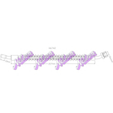 H6742 Brovex-Nelson Тормозной шланг